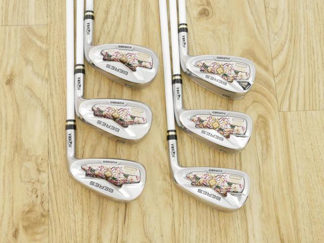 Iron set : Honma : ชุดเหล็ก Honma Beres AIZU (รุ่นปี 2023) มีเหล็ก 6-11 (6 ชิ้น เทียบเท่า 5-Pw) ก้าน Honma ARMRQ MX Flex S (2 ดาว)