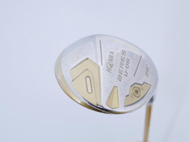 Fairway Wood : Honma : **ก้าน 4 ดาว ของใหม่ ยังไม่แกะพลาสติก** ไม้กระเทย Honma Beres U-06 (ออกปี 2018) Loft 28 ก้าน ARMRQ X (47) Flex R (4 ดาว)