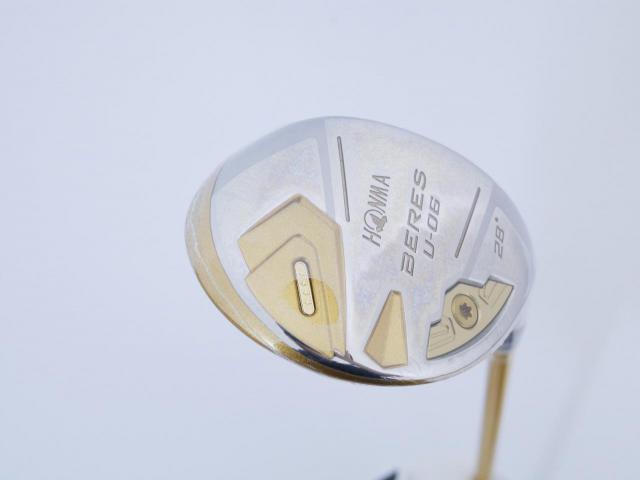 Fairway Wood : Honma : **ก้าน 4 ดาว ของใหม่ ยังไม่แกะพลาสติก** ไม้กระเทย Honma Beres U-06 (ออกปี 2018) Loft 28 ก้าน ARMRQ X (47) Flex SR (4 ดาว)