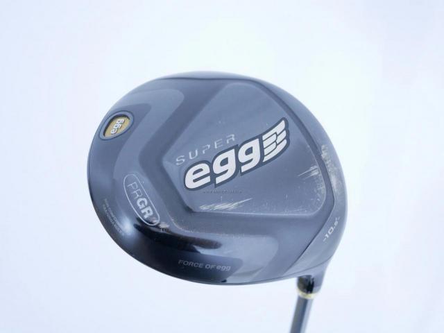 Driver : PRGR : ไดรเวอร์ PRGR Super EGG (ปี 2017 หน้าเด้งเกินกฏ) Loft 10.5 ก้าน M-35 Flex R2