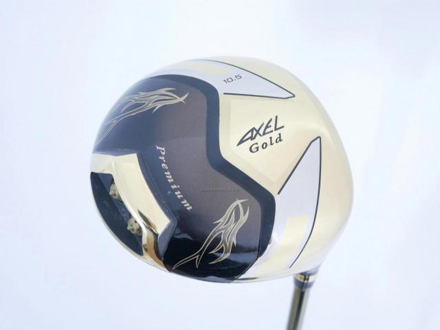 Driver : Tsuruya : Tsuruya AXEL Gold Premium (460cc. ตัวท๊อป หน้าเด้ง Non-Conform ของใหม่ 4 หมื่น) Loft 10.5 Flex S