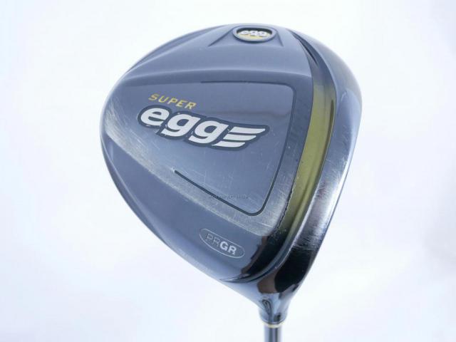 Driver : PRGR : ไดรเวอร์ PRGR Super EGG (ปี 2019 หน้าเด้งเกินกฏ COR 0.86) Loft 10.5 ก้าน M-37 Flex R