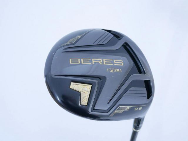 Driver : Honma : **มีบุบ** ไดรเวอร์ Honma Beres Black (รุ่นปี 2023) Loft 9.5 ก้าน Honma ARMRQ MX Flex S