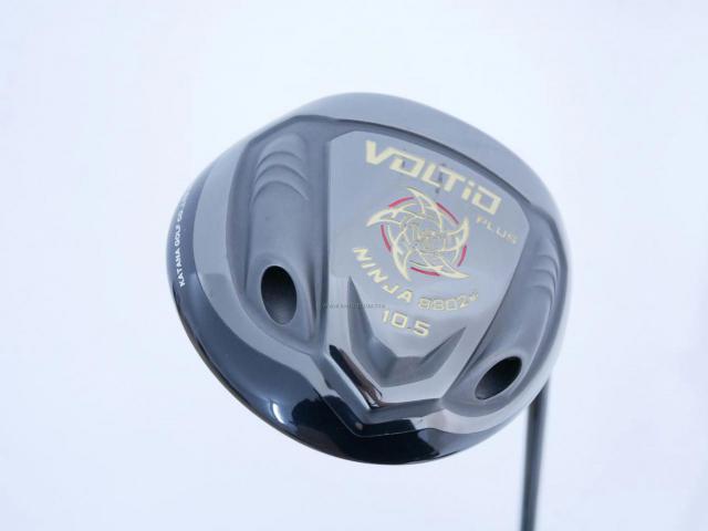 Driver : Katana : ไดรเวอร์ Katana Voltio Plus NINJA 8802Hi (ออกปี 2018 หน้าเด้งที่สุดๆ COR 0.8802) Loft 10.5 ก้าน Tour AD VJ-3 Flex R