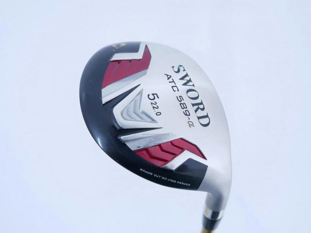 Fairway Wood : Katana : ไม้กระเทย Katana Sword ATC-589a (ปี 2015) Loft 22 ก้าน Speeder 589 Flex R