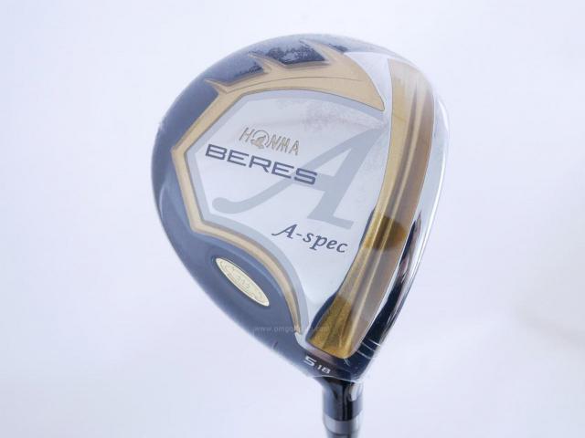 Fairway Wood : Honma : **ของใหม่ ยังไม่แกะพลาสติก ก้าน 3 ดาว** หัวไม้ 5 Honma Beres A-Spec II (ออกปี 2021 หน้าเด้งเกินกฏ) Loft 18 ก้าน ARMRQ A-Spec (47) Flex R (3 ดาว)