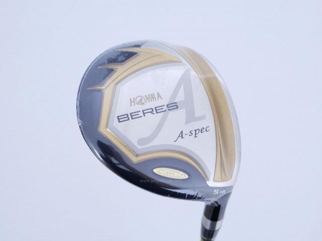 Fairway Wood : Honma : **ของใหม่ ยังไม่แกะพลาสติก ก้าน 3 ดาว** หัวไม้ 5 Honma Beres A-Spec II (ออกปี 2021 หน้าเด้งเกินกฏ) Loft 18 ก้าน ARMRQ A-Spec (47) Flex R (3 ดาว)