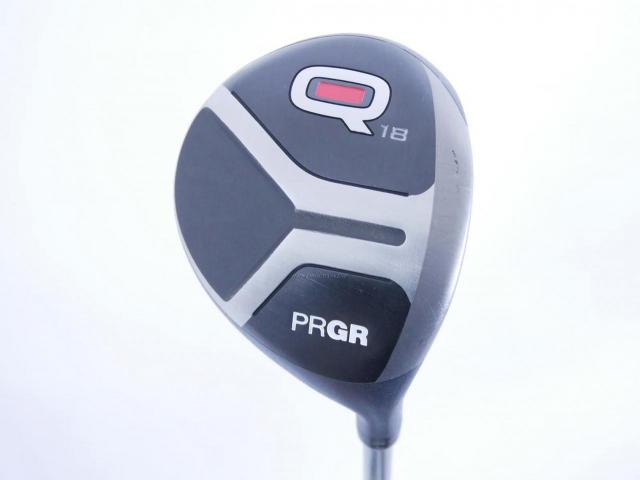 Fairway Wood : PRGR : ไม้กระเทย PRGR Q (รุ่นปี 2019 สำหรับเล่นได้ทุกไลน์) Loft 18 Flex R