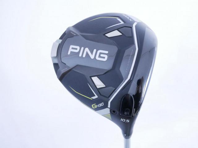 Driver : PING : ไดรเวอร์ Ping G430 Max (รุ่นปี 2023) Loft 10.5 (ปรับได้) ก้าน Fujikura HL45 Flex R