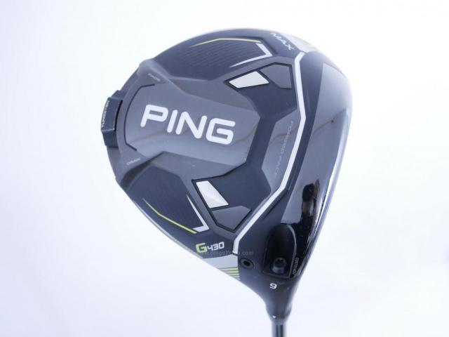 Driver : PING : ไดรเวอร์ Ping G430 Max (รุ่นปี 2023 Japan Spec) Loft 9 (ปรับได้) ก้าน Ping Alta J CB Flex SR