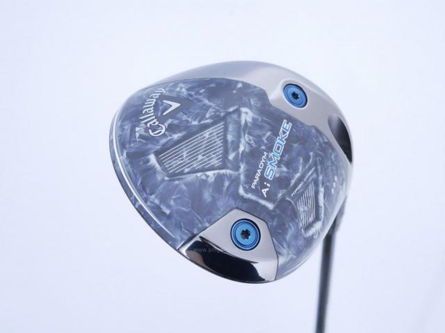 Driver : Callaway : ไดรเวอร์ Callaway Paradym Ai SMOKE Triple Diamond (รุ่นล่าสุด ปี 2024 Low Spin สุดๆๆ) Loft 9 (ปรับได้) ก้าน Mitsubishi TENSEI 65 Flex S