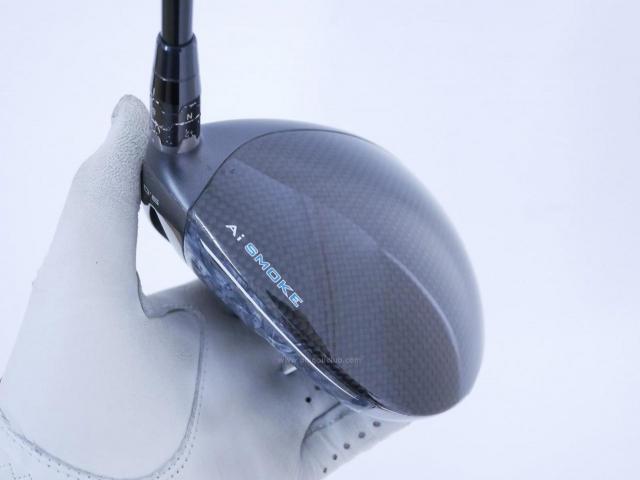 Driver : Callaway : ไดรเวอร์ Callaway Paradym Ai SMOKE Triple Diamond (รุ่นล่าสุด ปี 2024 Low Spin สุดๆๆ) Loft 9 (ปรับได้) ก้าน Mitsubishi TENSEI 65 Flex S