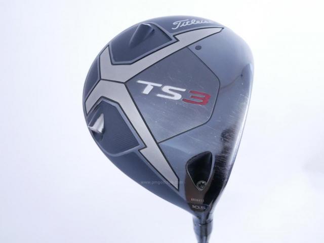 Driver : Titleist : **มีบุบ** ไดรเวอร์ Titleist TS3 (ออกปี 2018) Loft 10.5 ก้าน Mitsubishi KUROKAGE 50 Flex S