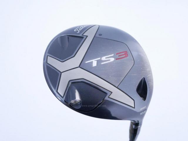 Driver : Titleist : **มีบุบ** ไดรเวอร์ Titleist TS3 (ออกปี 2018) Loft 10.5 ก้าน Mitsubishi KUROKAGE 50 Flex S