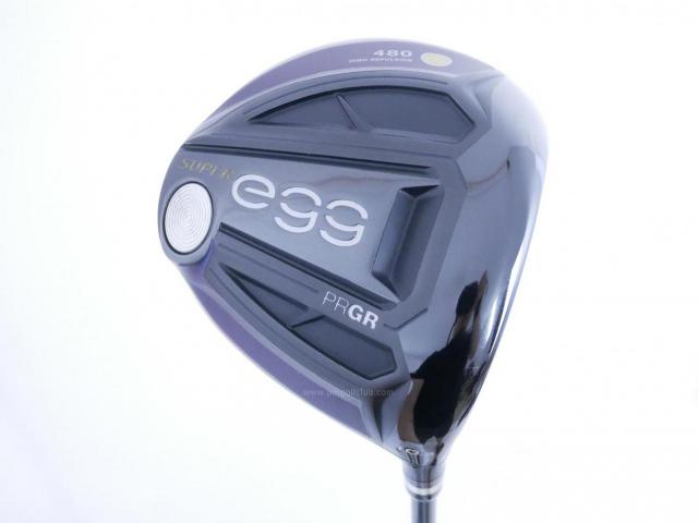 Driver : PRGR : ไดรเวอร์ PRGR Super EGG 480cc. (ปี 2021 หน้าเด้งเกินกฏ ตีไกลมาก) Loft 10.5 Flex R (M-37)