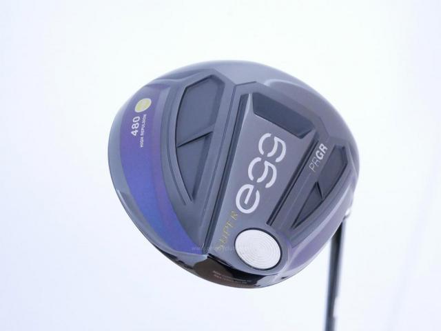 Driver : PRGR : ไดรเวอร์ PRGR Super EGG 480cc. (ปี 2021 หน้าเด้งเกินกฏ ตีไกลมาก) Loft 10.5 Flex R (M-37)