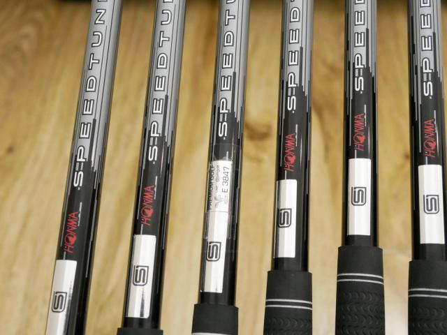 Iron set : Honma : ชุดเหล็ก Honma Tour World GS (ออกปี 2021 ใบใหญ่ ตีง่าย ไกล) มีเหล็ก 6-11 (6 ชิ้น) ก้านกราไฟต์ Honma Speedtuned 48 Flex R