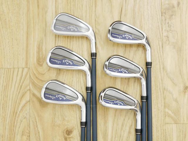 Iron set : Callaway : ชุดเหล็ก Callaway Paradym X (รุ่นปี 2023 Japan Spec.) มีเหล็ก 6-Pw,Aw (6 ชิ้น) ก้านกราไฟต์ Fujikura VENTUS TR 5 Flex R