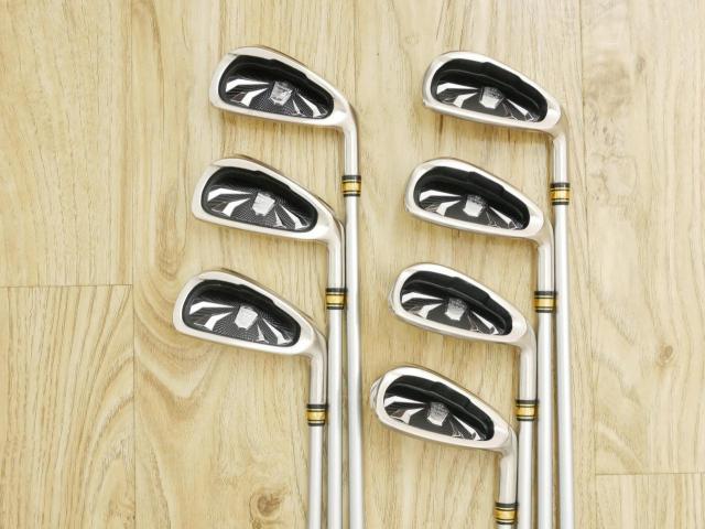 Iron set : Other Brand : ชุดเหล็ก Quelot Aerial (ใบใหญ่ ตีง่าย ไกล) มีเหล็ก 5-Pw,Aw (7 ชิ้น) ก้านกราไฟต์ Fujikura MCI 50 Flex R