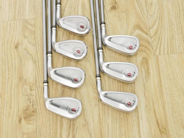 Iron set : PRGR : ชุดเหล็ก PRGR Egg PF Forged (รุ่นปี 2019 ตีง่ายและไกลมากๆ โกงสุดๆ) มีเหล็ก 7-Pw,Aw,As,Sw (7 ชิ้น) ก้านกราไฟต์ M-40 Flex SR