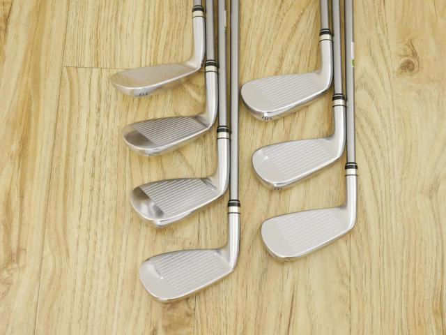 Iron set : PRGR : ชุดเหล็ก PRGR Egg PF Forged (รุ่นปี 2019 ตีง่ายและไกลมากๆ โกงสุดๆ) มีเหล็ก 7-Pw,Aw,As,Sw (7 ชิ้น) ก้านกราไฟต์ M-40 Flex SR