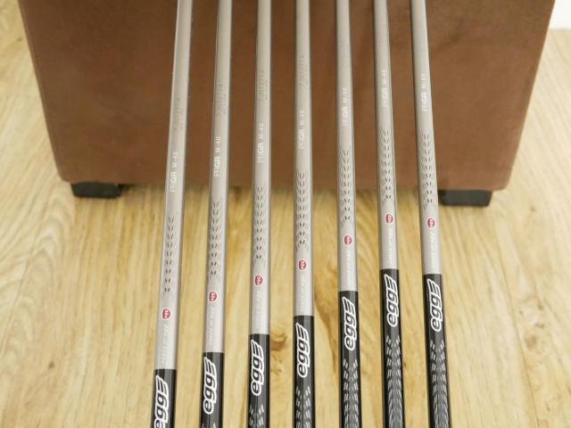 Iron set : PRGR : ชุดเหล็ก PRGR Egg PF Forged (รุ่นปี 2019 ตีง่ายและไกลมากๆ โกงสุดๆ) มีเหล็ก 7-Pw,Aw,As,Sw (7 ชิ้น) ก้านกราไฟต์ M-40 Flex SR