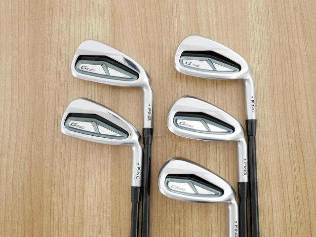 Iron set : Ping : ชุดเหล็ก Ping G730 (รุ่นล่าสุด ปี 2024 Japan Spec. ใบใหญ่ ง่ายที่สุด ไกลที่สุดของ Ping) มีเหล็ก 7-Pw,Aw (5 ชิ้น) ก้านกราไฟต์ Ping ALTA J CB Flex R