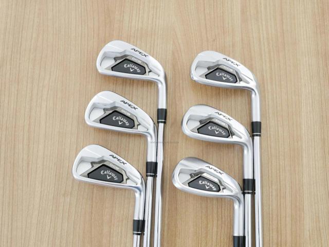 Iron set : Callaway : ชุดเหล็ก Callaway APEX DCB Forged (ปี 2022) มีเหล็ก 5-Pw (6 ชิ้น) ก้านเหล็ก NS Pro ZELOS 7 Flex R