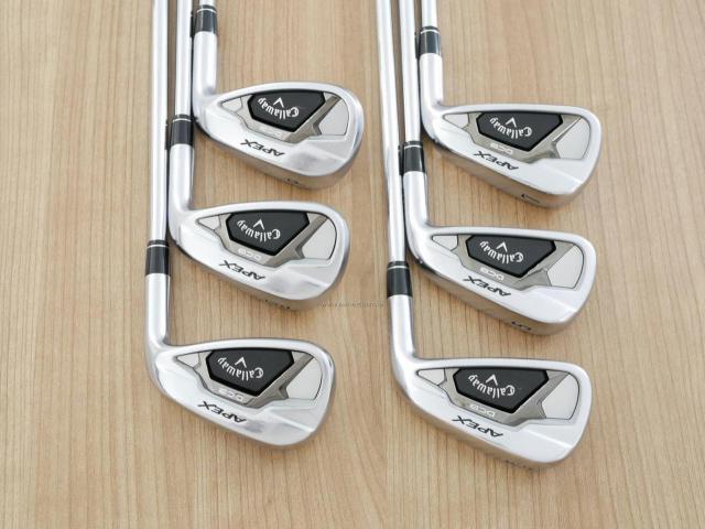 Iron set : Callaway : ชุดเหล็ก Callaway APEX DCB Forged (ปี 2022) มีเหล็ก 5-Pw (6 ชิ้น) ก้านเหล็ก NS Pro ZELOS 7 Flex R