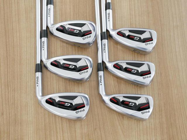 Iron set : Ping : ชุดเหล็ก Ping G410 (รุ่นปี 2019 Japan Spec. ใบใหญ่ ง่าย ไกล) มีเหล็ก 5-Pw (6 ชิ้น) ก้านเหล็ก NS Pro Modus 105 Flex S