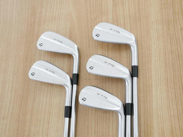 Iron set : Taylormade : ชุดเหล็ก Taylormade P770 Forged (รุ่นล่าสุด ออกปี 2024 นุ่ม แน่น) มีเหล็ก 6-Pw (5 ชิ้น) ก้านเหล็ก NS Pro Modus 115 Flex S