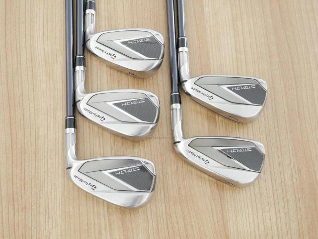 Iron set : Taylormade : ชุดเหล็ก Taylormade Stealth (ออกปี 2022 Japan Spec.) มีเหล็ก 6-Pw (5 ชิ้น) ก้านกราไฟต์ Mitsubishi Tensei TM60 Flex S