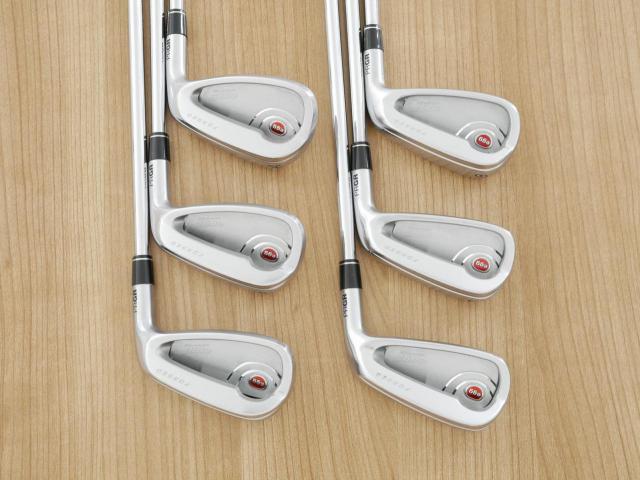 Iron set : PRGR : ชุดเหล็ก PRGR Egg PF Forged (รุ่นปี 2019 ตีง่ายและไกลมากๆ โกงสุดๆ) มีเหล็ก 6-Pw,Aw (6 ชิ้น) ก้านเหล็ก NS Pro ZELOS 7 Flex R