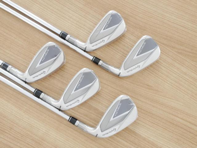 Iron set : Taylormade : **ของใหม่ ยังไม่แกะพลาสติก** ชุดเหล็ก Taylormade Stealth (ออกปี 2022 Japan Spec.) มีเหล็ก 6-Pw (5 ชิ้น) ก้านเหล็ก KBS Max MT 85 Flex S