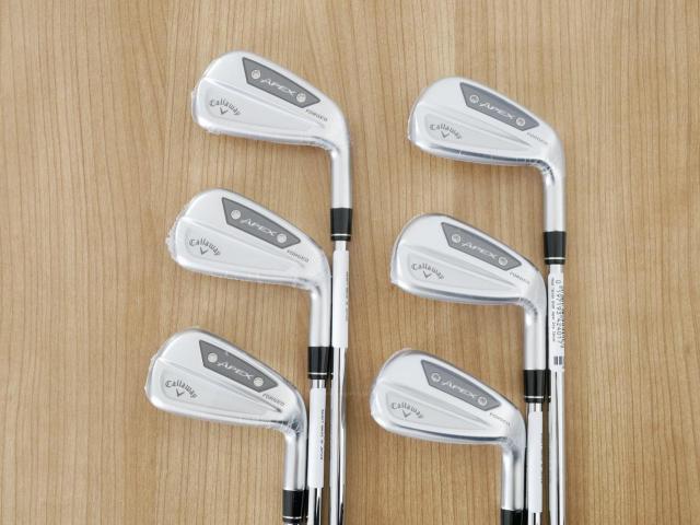 Iron set : Callaway : **ของใหม่ ยังไม่แกะพลาสติก** ชุดเหล็ก Callaway APEX Ai300 Forged (รุ่นล่าสุด ออกปี 2024) มีเหล็ก 5-Pw (6 ชิ้น) ก้านเหล็ก NS Pro 950 NEO Flex S