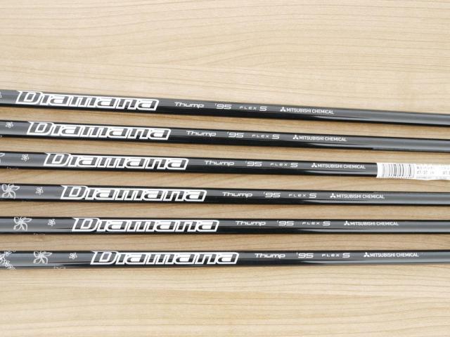 Iron set : Taylormade : **ของใหม่ ยังไม่แกะพลาสติก** ชุดเหล็ก Taylormade P7MC Forged (ซีรี่ย์ท้อปสุด ออกปี 2023) มีเหล็ก 5-Pw (6 ชิ้น) ก้านกราไฟต์ Mitsubishi Diamana Thump i95 Flex S