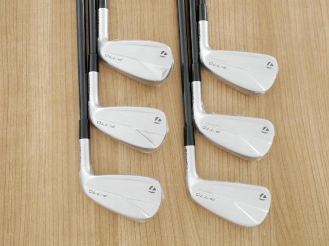 Iron set : Taylormade : **ของใหม่ ยังไม่แกะพลาสติก**ชุดเหล็ก Taylormade P770 Forged (รุ่นปี 2023 นุ่ม แน่น)  มีเหล็ก 5-Pw (6 ชิ้น) ก้านกราไฟต์ Mitsubishi Diamana Thump i95 Flex S