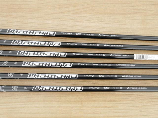 Iron set : Taylormade : **ของใหม่ ยังไม่แกะพลาสติก** ชุดเหล็ก Taylormade P7MC Forged (ซีรี่ย์ท้อปสุด ออกปี 2023) มีเหล็ก 5-Pw (6 ชิ้น) ก้านกราไฟต์ Mitsubishi Diamana Thump i95 Flex S