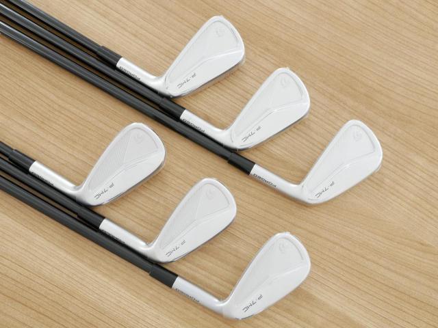 Iron set : Taylormade : **ของใหม่ ยังไม่แกะพลาสติก** ชุดเหล็ก Taylormade P7MC Forged (ซีรี่ย์ท้อปสุด ออกปี 2023) มีเหล็ก 5-Pw (6 ชิ้น) ก้านกราไฟต์ Mitsubishi Diamana Thump i95 Flex S