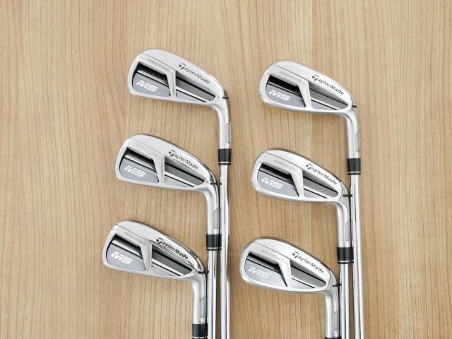 Iron set : Taylormade : ชุดเหล็ก Taylormade M5 (ออกปี 2019 Japan Spec) มีเหล็ก 5-Pw (6 ชิ้น) ก้านเหล็ก NS Pro 930 Flex S