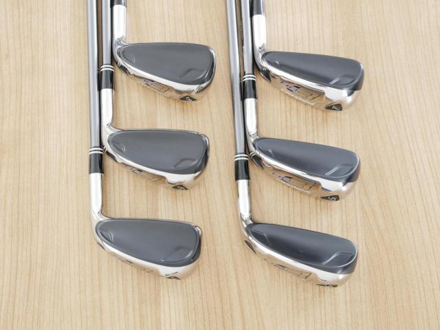 Iron set : Other Brand : ชุดเหล็กกระเทย Cleveland HB3 (ตีง่ายมากๆ) มีเหล็ก 5-Pw (6 ชิ้น) ก้านกราไฟต์ Flex R