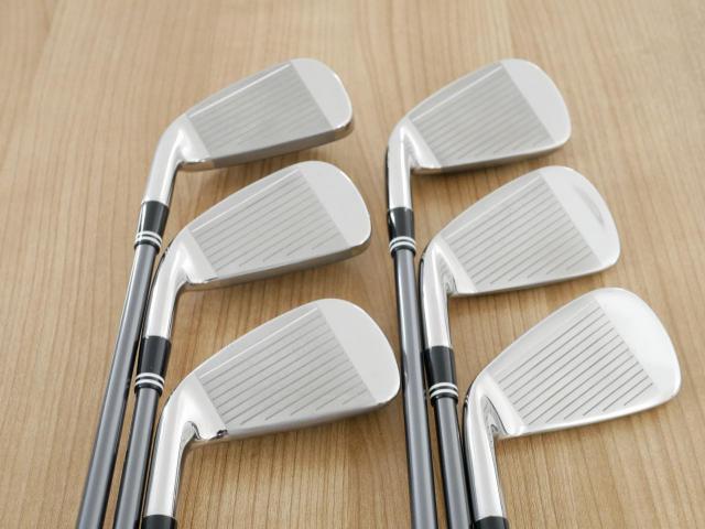 Iron set : Other Brand : ชุดเหล็กกระเทย Cleveland HB3 (ตีง่ายมากๆ) มีเหล็ก 5-Pw (6 ชิ้น) ก้านกราไฟต์ Flex R