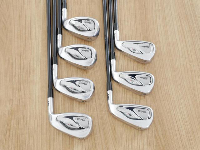 Iron set : Titleist : ชุดเหล็ก Titleist VG3 Type E Forged (Japan Spec. ตีง่ายและไกลมากๆ) มีเหล็ก 5-Pw,Aw (7 ชิ้น) ก้านกราไฟต์ Mitsubishi Rayon VG i60 Flex R