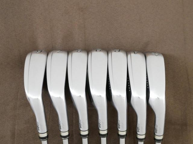 Iron set : PRGR : ชุดเหล็ก PRGR Egg PF Forged (รุ่นปี 2019 ตีง่ายและไกลมากๆ โกงสุดๆ) มีเหล็ก 6-Pw,Aw,As (7 ชิ้น) ก้านเหล็ก NS Pro 80 Flex SR