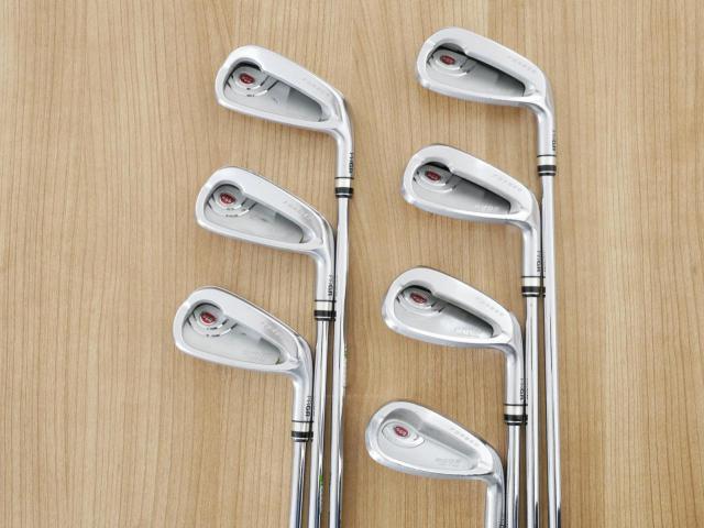 Iron set : PRGR : ชุดเหล็ก PRGR Egg PF Forged (รุ่นปี 2019 ตีง่ายและไกลมากๆ โกงสุดๆ) มีเหล็ก 6-Pw,Aw,As (7 ชิ้น) ก้านเหล็ก NS Pro 80 Flex SR