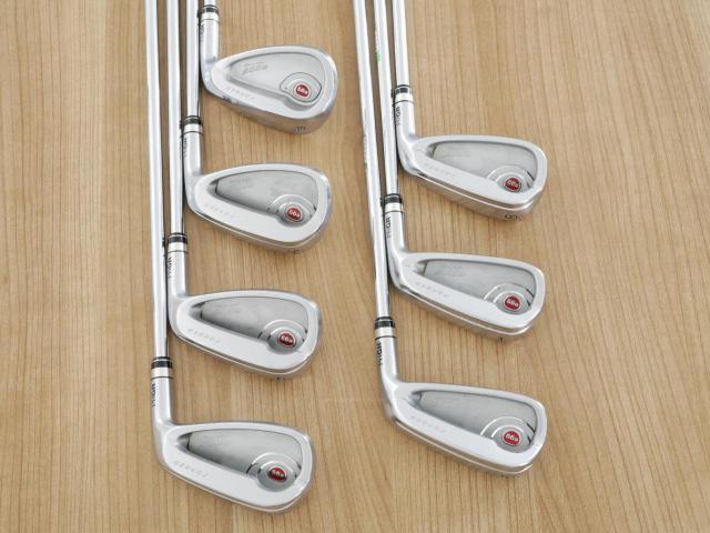 Iron set : PRGR : ชุดเหล็ก PRGR Egg PF Forged (รุ่นปี 2019 ตีง่ายและไกลมากๆ โกงสุดๆ) มีเหล็ก 6-Pw,Aw,As (7 ชิ้น) ก้านเหล็ก NS Pro 80 Flex SR