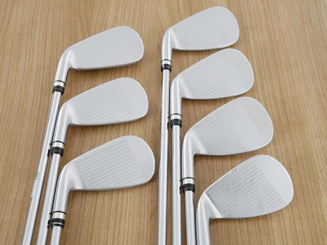 Iron set : PRGR : ชุดเหล็ก PRGR Egg PF Forged (รุ่นปี 2019 ตีง่ายและไกลมากๆ โกงสุดๆ) มีเหล็ก 6-Pw,Aw,As (7 ชิ้น) ก้านเหล็ก NS Pro 80 Flex SR