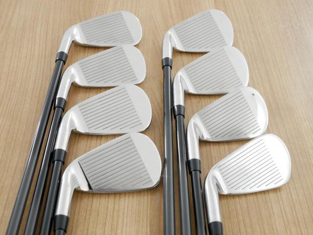 Iron set : Callaway : ชุดเหล็ก Callaway Paradym Ai Smoke HL (รุ่นล่าสุด ออกปี 2024 ตีง่ายมาก ไกล Japan Spec.) มีเหล็ก 6-Pw,Aw,Gw,Sw (8 ชิ้น) ก้านกราไฟต์ Mitsubishi TENSEI 50 Flex R