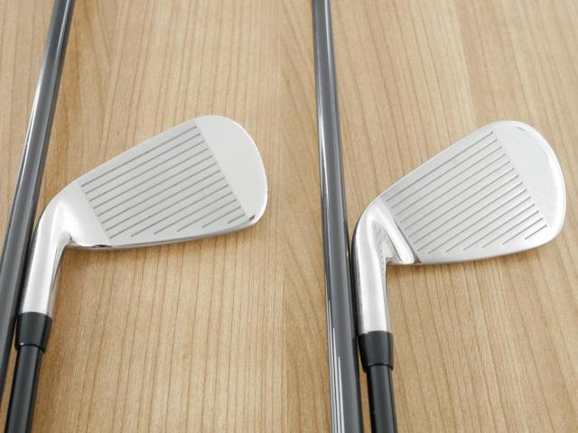 Iron set : Callaway : ชุดเหล็ก Callaway Paradym Ai Smoke HL (รุ่นล่าสุด ออกปี 2024 ตีง่ายมาก ไกล Japan Spec.) มีเหล็ก 6-Pw,Aw,Gw,Sw (8 ชิ้น) ก้านกราไฟต์ Mitsubishi TENSEI 50 Flex R