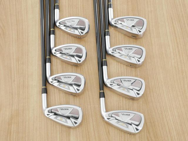 Iron set : Katana : ชุดเหล็ก Katana Voltio G (ตีง่าย ไกล) มีเหล็ก 5-Pw,Aw,Sw (8 ชิ้น) ก้านกราไฟต์ Tour AD VT-5 Flex SR